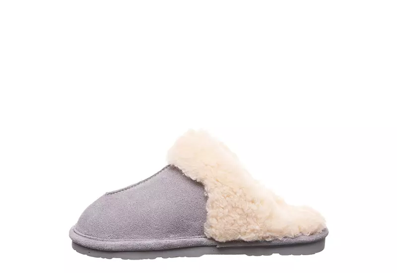 Bearpaw Womens Loketta Slipper - Grey 3 Bearpaw Womens Loketta Slipper - Grey - Image 3