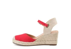 Journee Collection Womens Ashlyn Wedge Sandal - Red 10 Journee Collection Womens Ashlyn Wedge Sandal - Red -Fashion Shoe Store US 01 102164 03