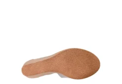 Journee Collection Womens Kedzie Wedge Sandal - Grey -Fashion Shoe Store US 01 102267 06