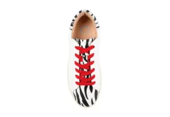 Journee Collection Womens Erica Sneaker - Zebra -Fashion Shoe Store US 01 103120 05