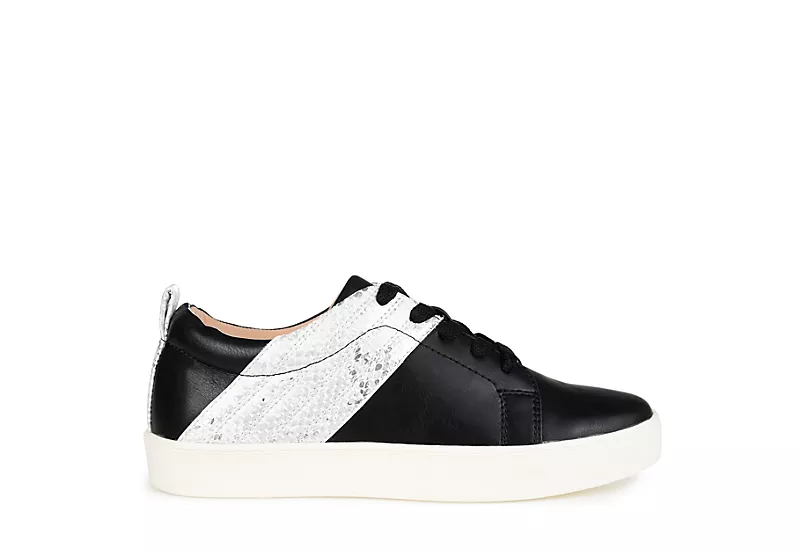 Journee Collection Womens Raaye Sneaker - Black 2 Journee Collection Womens Raaye Sneaker - Black - Image 2