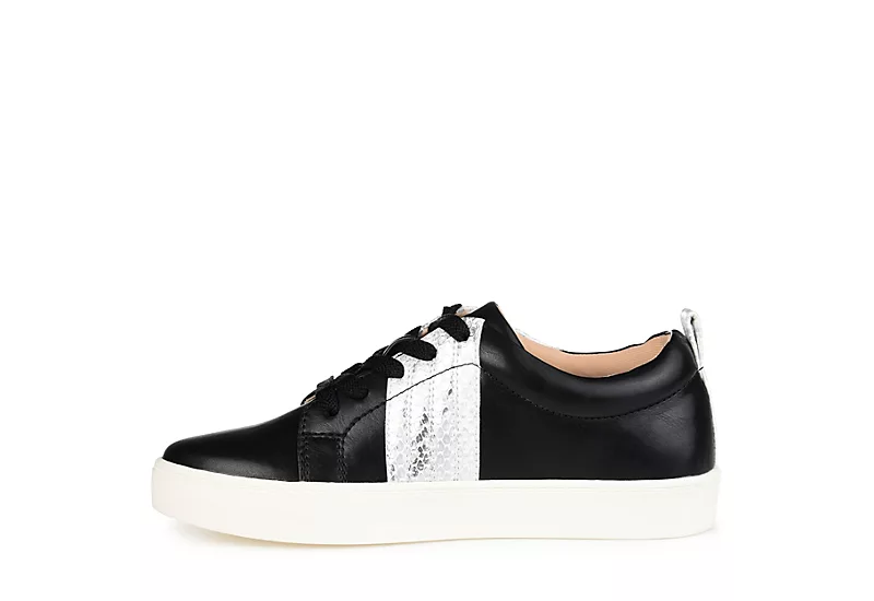 Journee Collection Womens Raaye Sneaker - Black 4 Journee Collection Womens Raaye Sneaker - Black - Image 4