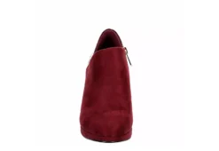 Xappeal Womens Ayla Bootie - Burgundy -Fashion Shoe Store US 01 103631 02