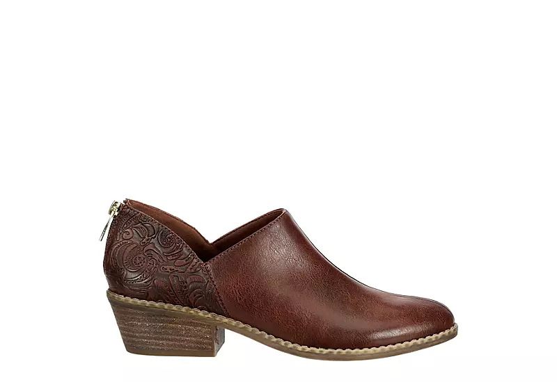 Xappeal Womens Jolena Bootie - Cognac 2 Xappeal Womens Jolena Bootie - Cognac - Image 2