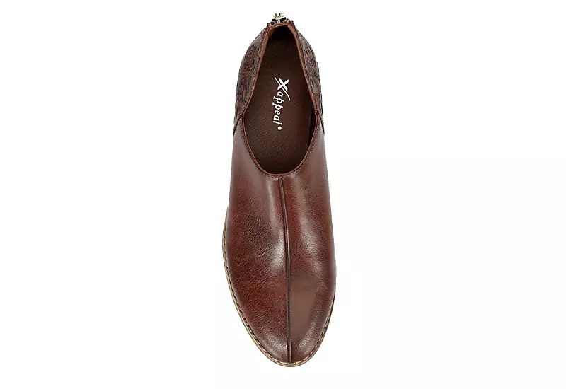 Xappeal Womens Jolena Bootie - Cognac 6 Xappeal Womens Jolena Bootie - Cognac - Image 6