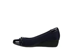 Lauren Blakwell Womens Kit Pump - Navy -Fashion Shoe Store US 01 103647 03