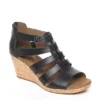 Rockport Womens Briah Gladiator Sandal - Black