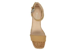 Xappeal Womens Amora Wedge Sandal - Tan -Fashion Shoe Store US 01 105214 05