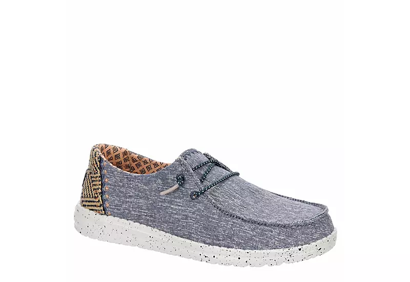 Heydude Womens Wendy Slip On Sneaker - Denim 1 Heydude Womens Wendy Slip On Sneaker - Denim