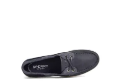 Sperry Womens Coastfish 2-eye Boat Shoe - Navy -Fashion Shoe Store US 01 105706 04