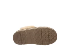Bearpaw Womens Retro Loki Slipper - Stone -Fashion Shoe Store US 01 106038 06