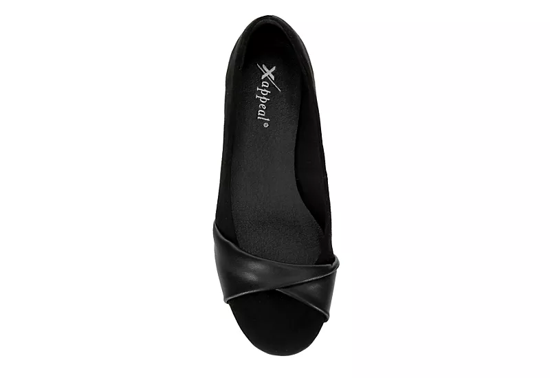 Xappeal Womens Lillian Flat - Black 6 Xappeal Womens Lillian Flat - Black - Image 6