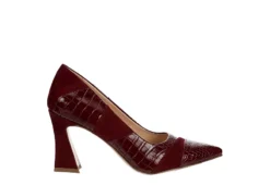 Michael By Michael Shannon Womens Jaime Pump - Burgundy 8 Michael By Michael Shannon Womens Jaime Pump - Burgundy -Fashion Shoe Store US 01 106122 01