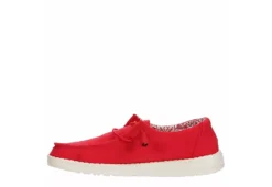 Heydude Womens Wendy Slip On Sneaker - Red -Fashion Shoe Store US 01 106161 03