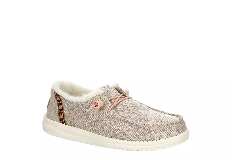 Heydude Womens Wendy Slip On Sneaker - Natural 1 Heydude Womens Wendy Slip On Sneaker - Natural