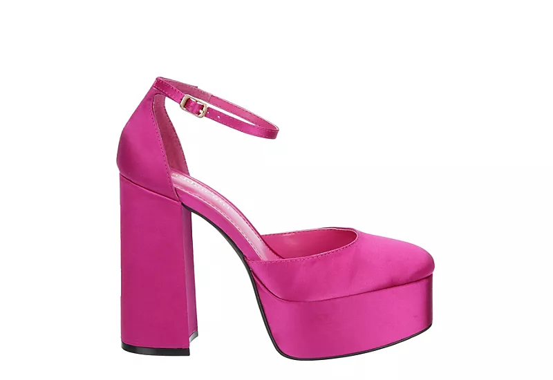 Madden Girl Womens Dion Platform Pump - Pink 2 Madden Girl Womens Dion Platform Pump - Pink - Image 2