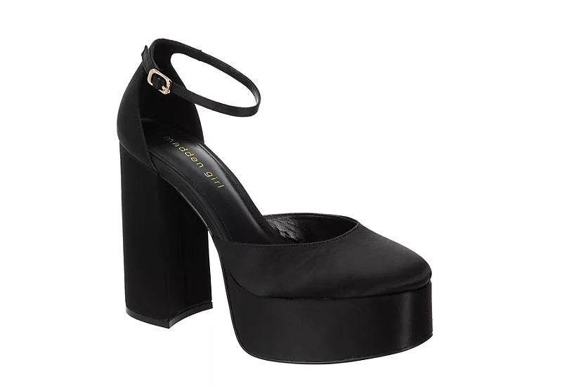 Madden Girl Womens Dion Platform Pump - Black 1 Madden Girl Womens Dion Platform Pump - Black