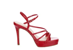 Xappeal Womens Meghan Platform Sandal - Red -Fashion Shoe Store US 01 106537 01