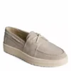 Sperry Womens Cruise Plushstep Boat Shoe - Natural