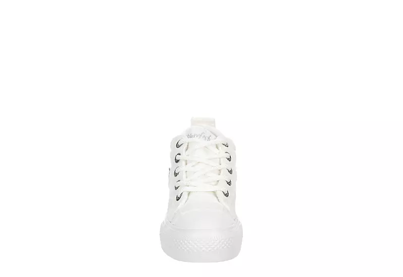 Blowfish Womens Megan Slip On Wedge Sneaker - White 3 Blowfish Womens Megan Slip On Wedge Sneaker - White - Image 3