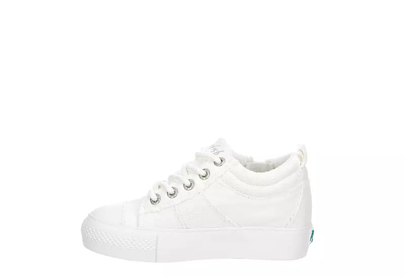 Blowfish Womens Megan Slip On Wedge Sneaker - White 4 Blowfish Womens Megan Slip On Wedge Sneaker - White - Image 4