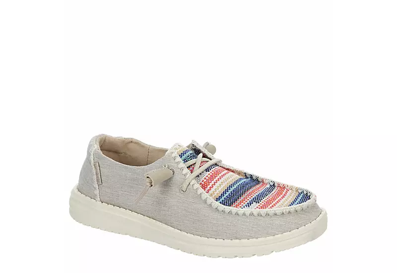 Heydude Womens Wendy Slip On Sneaker - Natural 1 Heydude Womens Wendy Slip On Sneaker - Natural