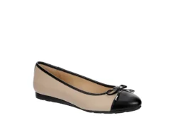 Lauren Blakwell Womens Dianna Flat - Nude