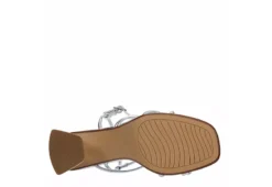 Michael By Michael Shannon Womens Tristan Sandal - Silver -Fashion Shoe Store US 01 107017 06