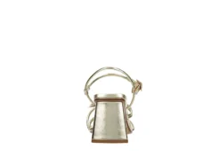 Michael By Michael Shannon Womens Tristan Sandal - Gold -Fashion Shoe Store US 01 107018 04