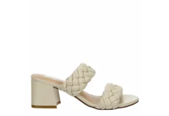 Xappeal Womens Maia Slide Sandal - Ivory -Fashion Shoe Store US 01 107025 01