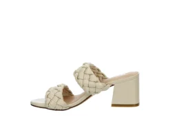 Xappeal Womens Maia Slide Sandal - Ivory -Fashion Shoe Store US 01 107025 03
