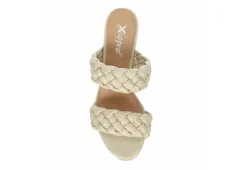 Xappeal Womens Maia Slide Sandal - Ivory -Fashion Shoe Store US 01 107025 05