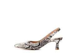 Journee Collection Womens Mikoa Pump - Ivory -Fashion Shoe Store US 01 107281 03
