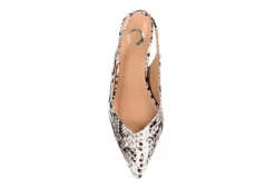Journee Collection Womens Mikoa Pump - Ivory -Fashion Shoe Store US 01 107281 05