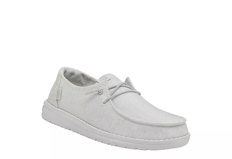 Heydude Womens Wendy Slip On Sneaker - White 1 Heydude Womens Wendy Slip On Sneaker - White