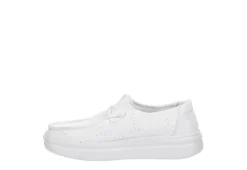 Heydude Womens Wendy Rise Slip On Sneaker - White -Fashion Shoe Store US 01 107706 03