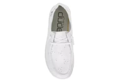 Heydude Womens Wendy Rise Slip On Sneaker - White -Fashion Shoe Store US 01 107706 05