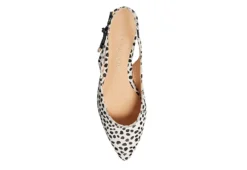 Jack Rogers Womens Serena Slingback Flat - Bone -Fashion Shoe Store US 01 107712 02