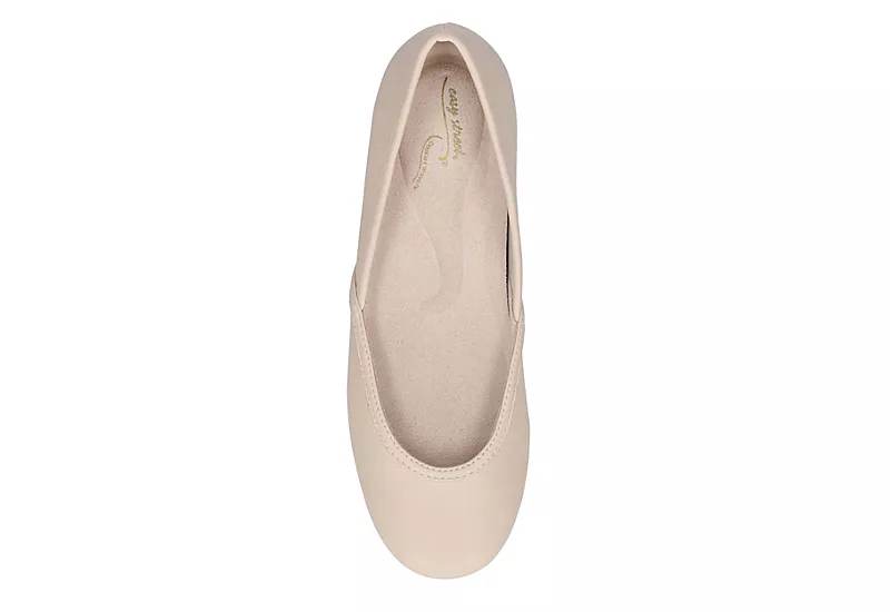 Easy Street Womens Tamar Flat - Bone 6 Easy Street Womens Tamar Flat - Bone - Image 6