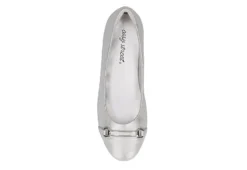 Easy Street Womens Asher Flat - Silver -Fashion Shoe Store US 01 108021 05