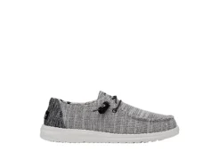 Heydude Womens Wendy Slip On Sneaker - Grey -Fashion Shoe Store US 01 108196 01