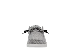 Heydude Womens Wendy Slip On Sneaker - Grey -Fashion Shoe Store US 01 108196 02