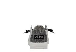 Heydude Womens Wendy Slip On Sneaker - Grey -Fashion Shoe Store US 01 108196 03