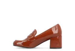 Journee Collection Womens Liyla Pump - Cognac -Fashion Shoe Store US 01 108361 03