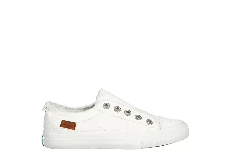 Blowfish Womens Play Slip On Sneaker - White 2 Blowfish Womens Play Slip On Sneaker - White - Image 2