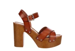 Limelight Womens April Platform Sandal - Cognac -Fashion Shoe Store US 01 132101 01