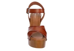 Limelight Womens April Platform Sandal - Cognac -Fashion Shoe Store US 01 132101 02