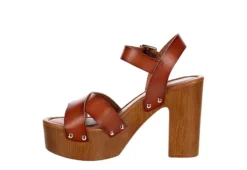 Limelight Womens April Platform Sandal - Cognac -Fashion Shoe Store US 01 132101 03