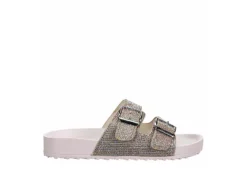 Madden Girl Womens Teddy Footbed Slide Sandal - Blush -Fashion Shoe Store US 01 201894 01