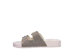 Madden Girl Womens Teddy Footbed Slide Sandal - Blush -Fashion Shoe Store US 01 201894 03
